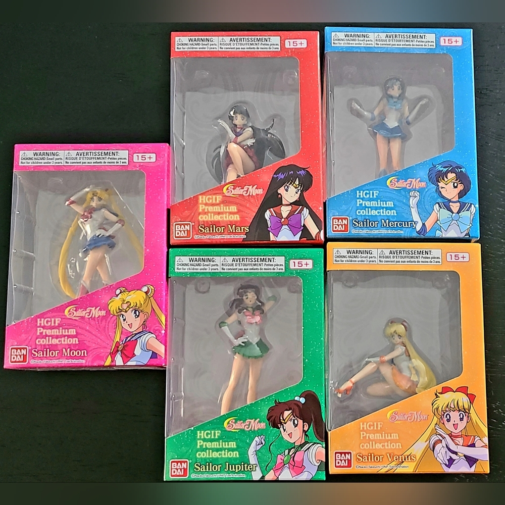 Sailor Moon HGIF figures
